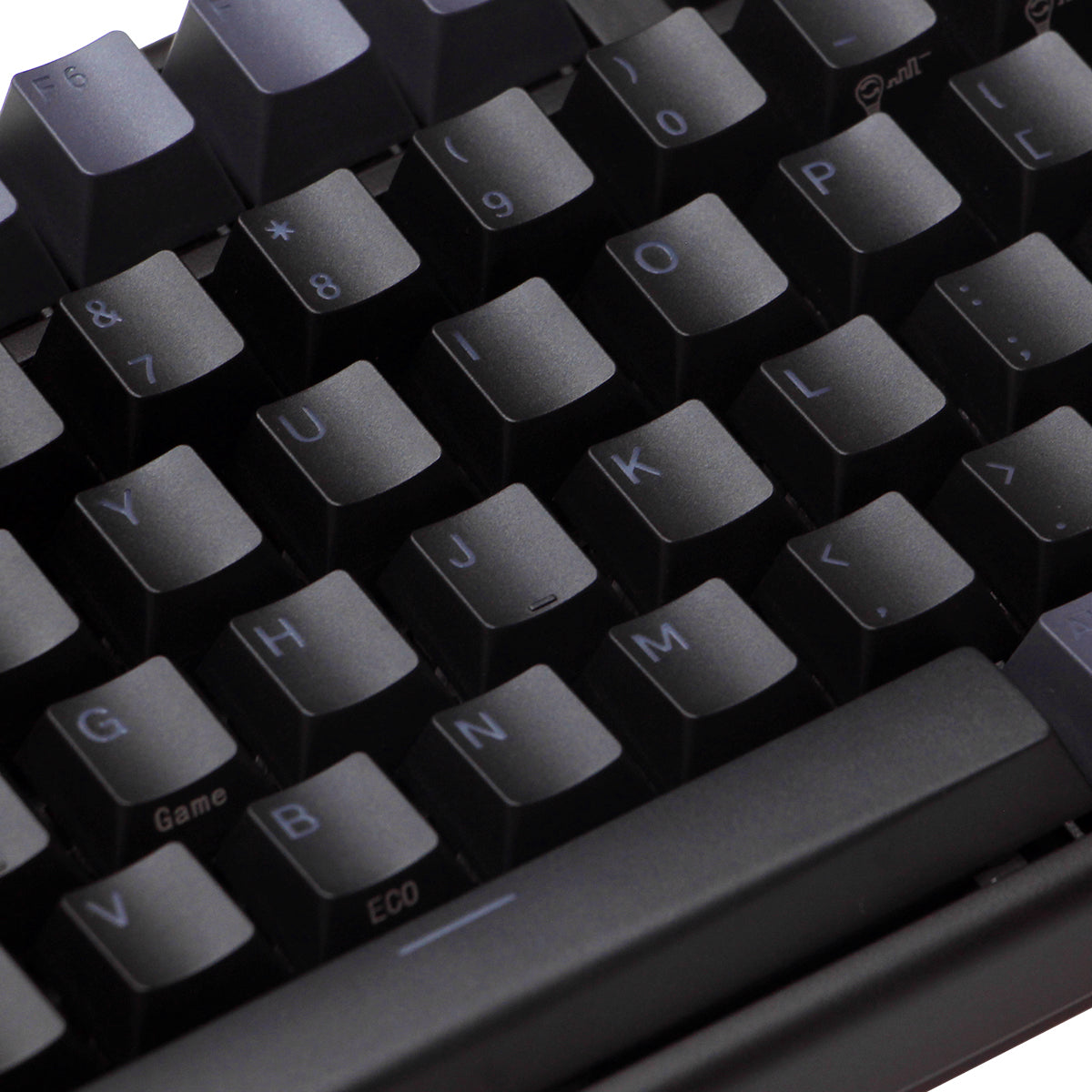 NiZ X87 静電容量無接点キーボード バックライト付き 黒い