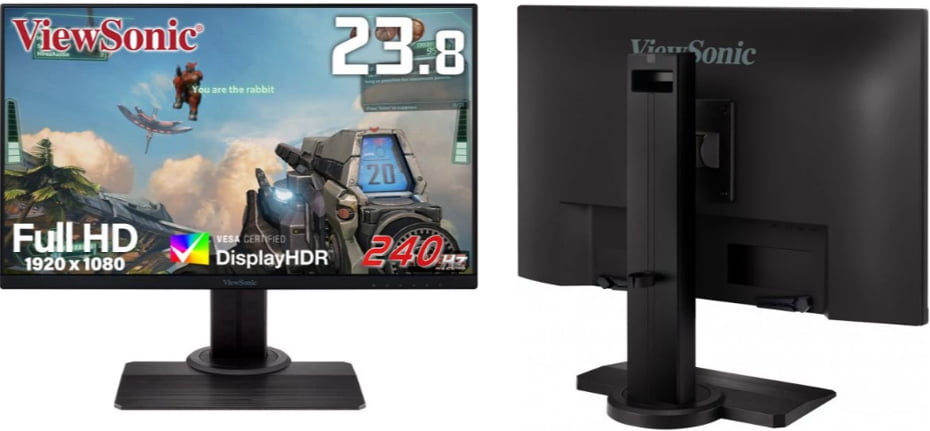 ViewSonic、23.8型 240Hz IPSゲーミングモニター『XG2431』を発表