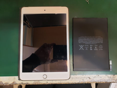 iPad mini4バッテリー交換方法 | カバーガレージ恵比寿