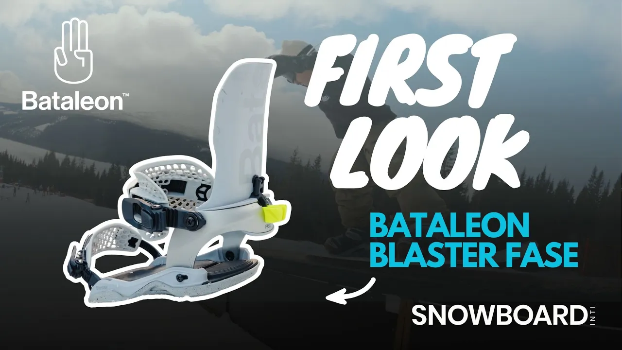 Bataleon Blaster Fase Binding 25/26 - First Look - Snowboard
