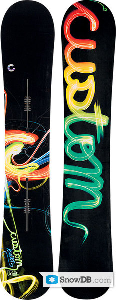 Snowboard Burton Custom Wide 2008/2009 :: Snowboard and ski