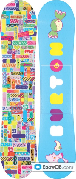 Snowboard Burton Chicklet 2009/2010 :: Snowboard and ski catalog