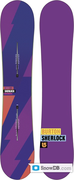 Snowboard Burton Sherlock 2011/2012 :: Snowboard and ski catalog
