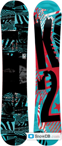 Snowboard K2 Parkstar 2010/2011 :: Snowboard and ski catalog