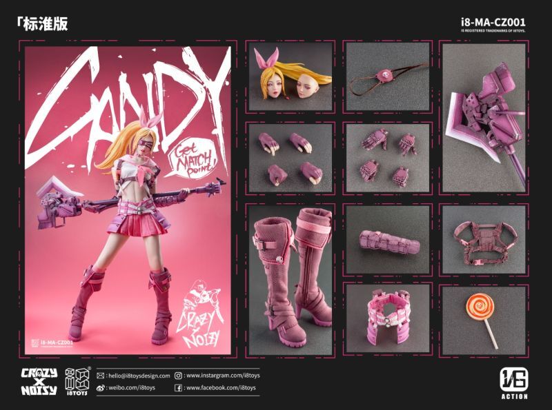 フィギュア専門店 -ソダチトイズ / I8Toys MENTALITY AGENCY CANDY 1/6