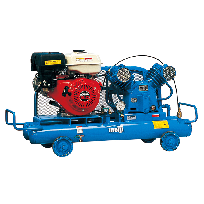 送料無料】明治 MEIJI エアーコンプレッサー 給油式 軽便タイプ