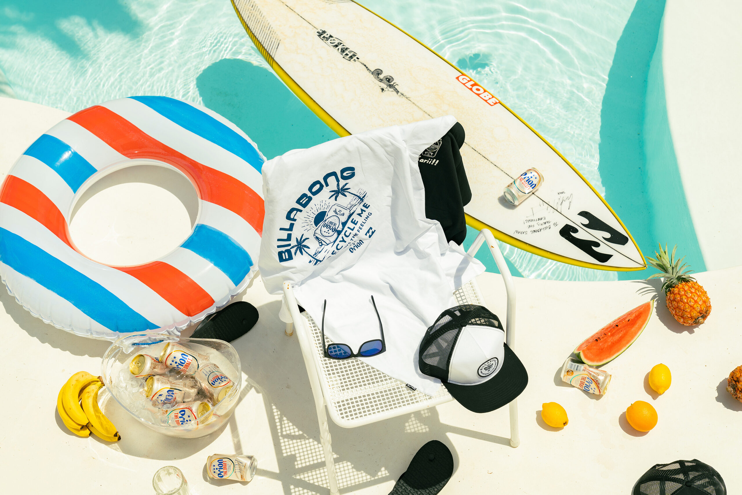 ORION BEER × BILLABONGのスペシャルコラボレーション！ サーファーの