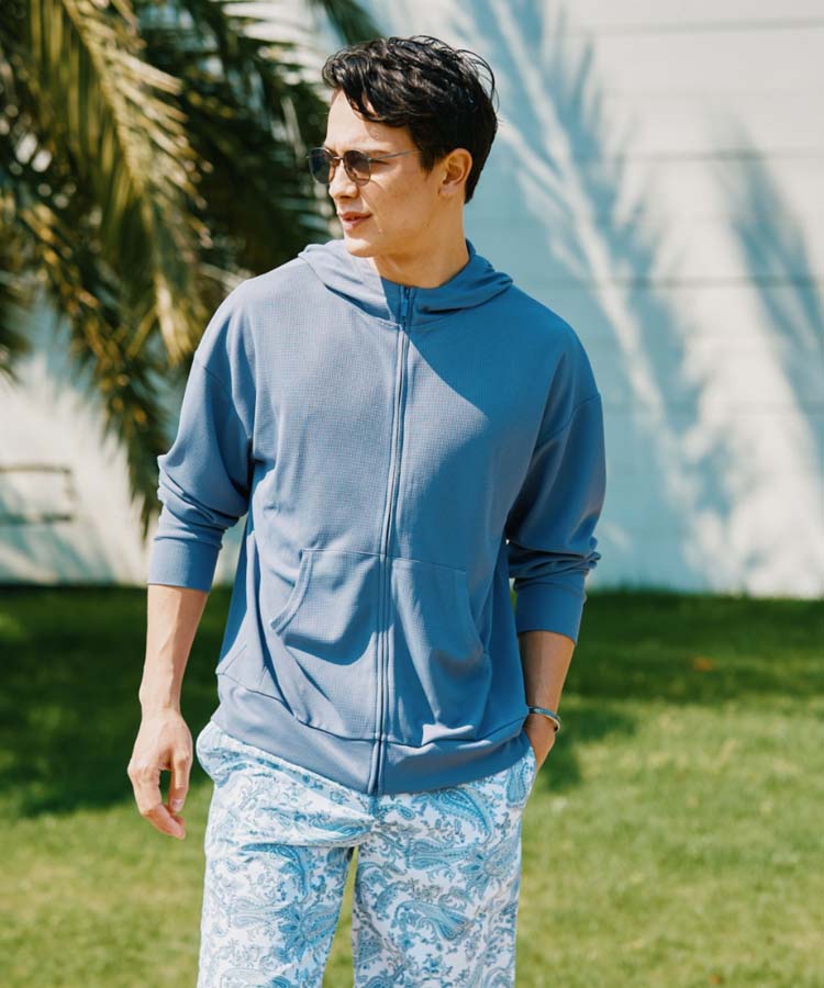 2024年新作】【UPF50＋】 ユニセックス サーマルラッシュパーカー S・M