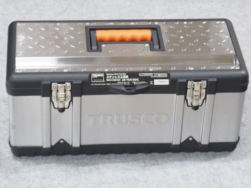 TRUSCO ステンレス工具箱 Lサイズ TSUS-3024L [389-4878] - 溶接用品