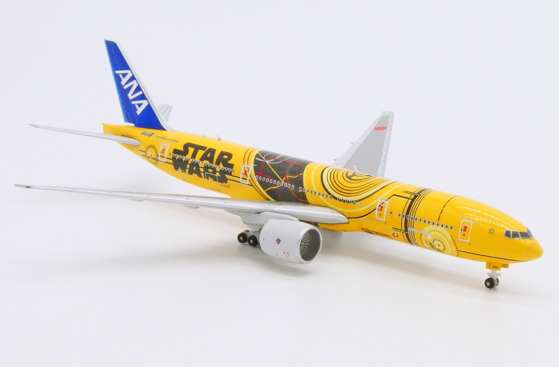 JC ANA C-3PO B777-200ER JA743A 1/400 新品 JC Wings 1:400 ANA