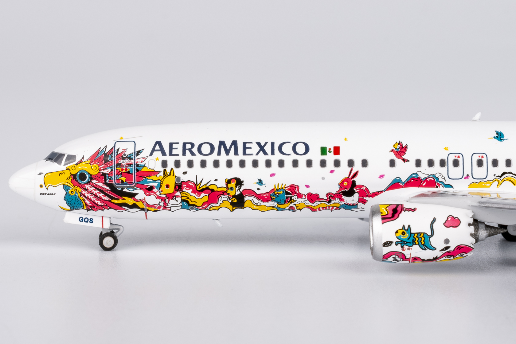 ScaleModelStore.com :: NG Models 1:400 - 89014 - Aeromexico Boeing