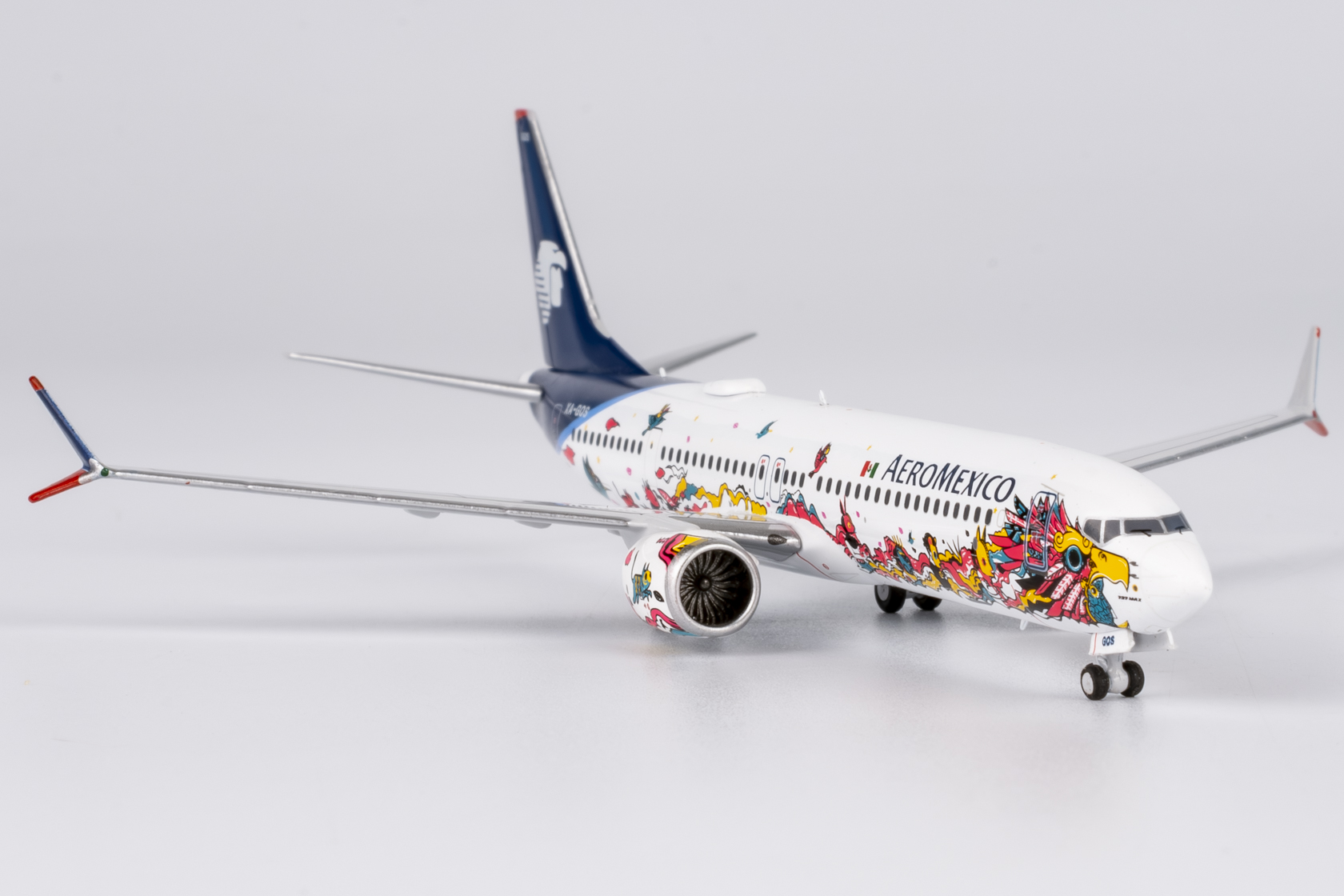 ScaleModelStore.com :: NG Models 1:400 - 89014 - Aeromexico Boeing