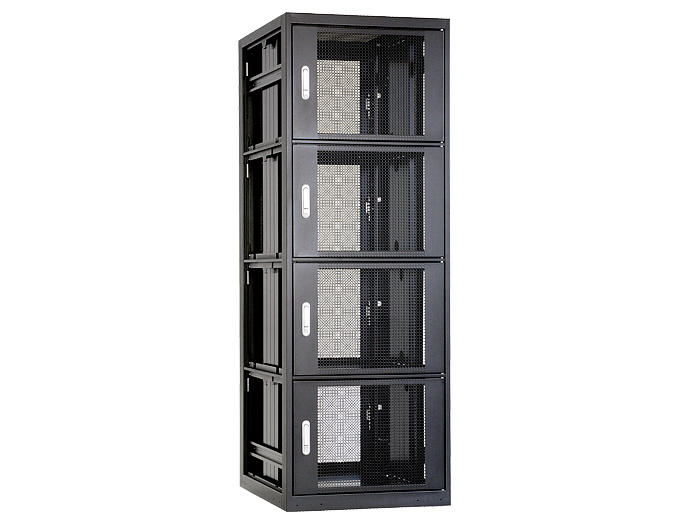 4分割サーバーラック SSR シリーズ SSR-427090VD4B｜19インチラック