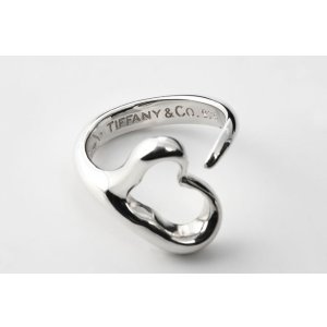 TIFFANY&Co[ティファニー] オープン ハート リング（ミディアム） 並行