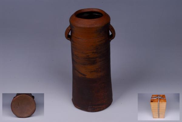 高原邦彦作 備前花入 共箱 EYURIKA｜暮らしを彩る骨董品・絵画の専門店