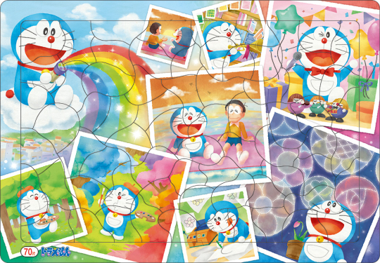 B4パズル ドラえもん | 【ショウワノート】ぬりえ・学習帳・人気の