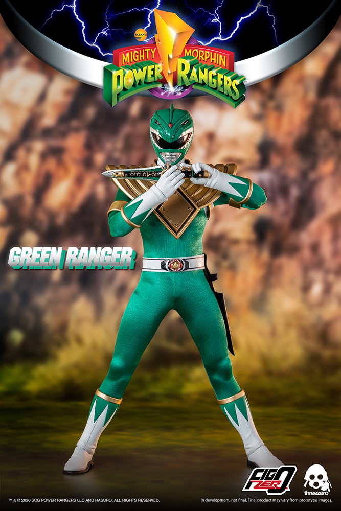 Mighty Morphin Power Rangers Green Ranger Sixth Scale Figure by