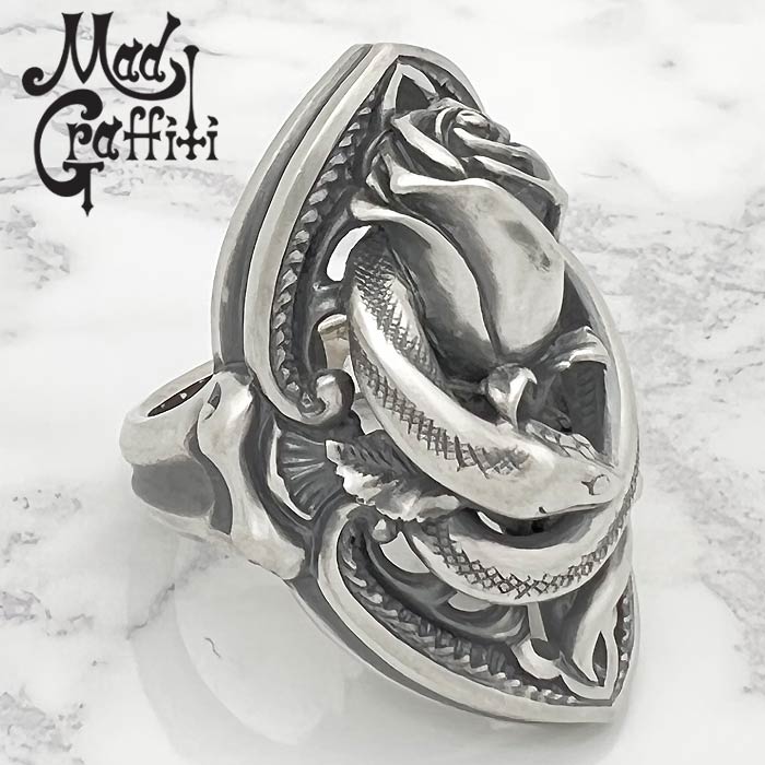 マッドグラフィティ Mad Graffiti シルバー リング スライ M 指輪