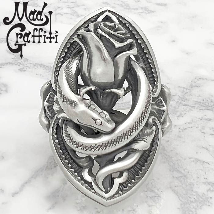 マッドグラフィティ Mad Graffiti シルバー リング スライ M 指輪