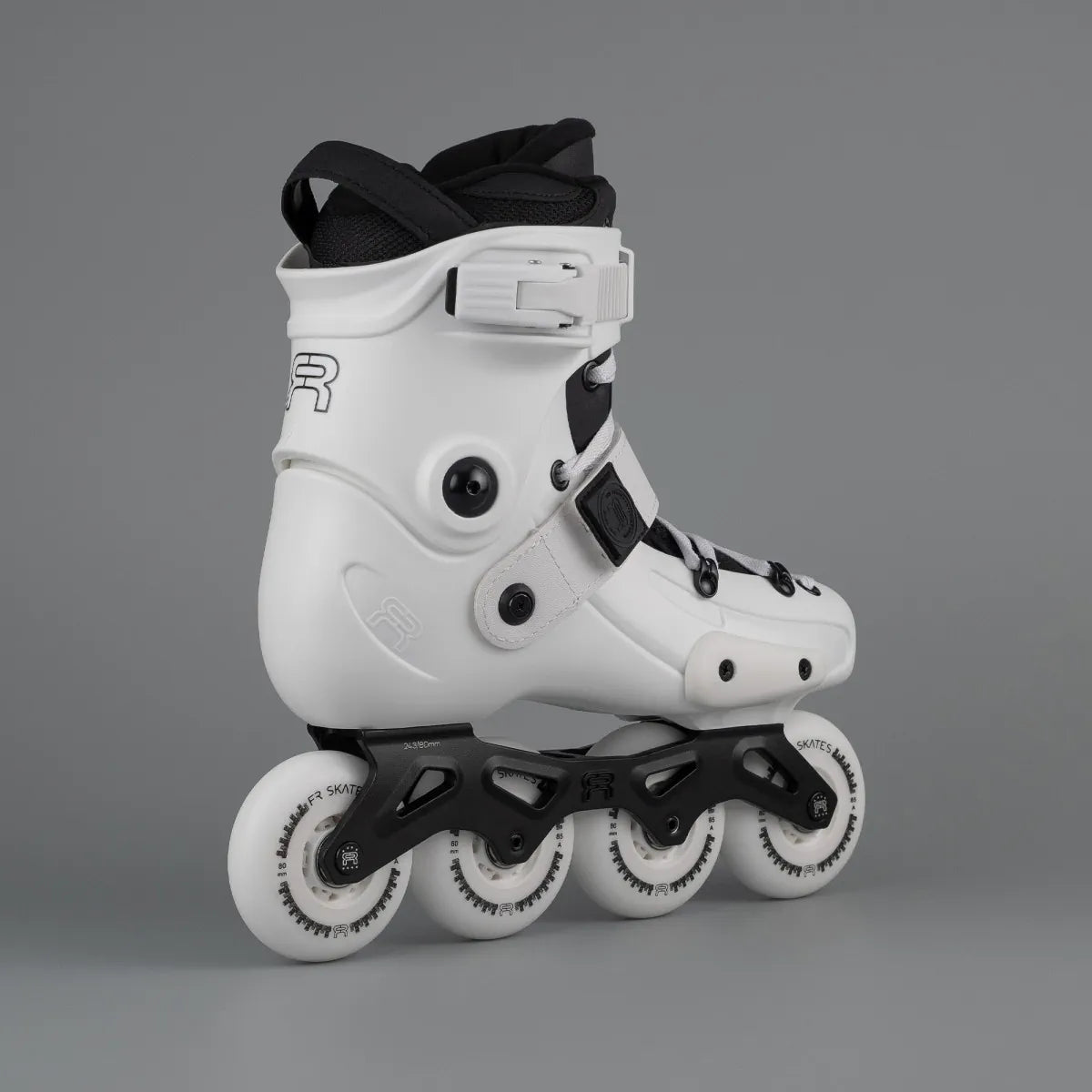 FR Skates FRX 80 – White 2025 Edition Urban & Freestyle Inline Skates