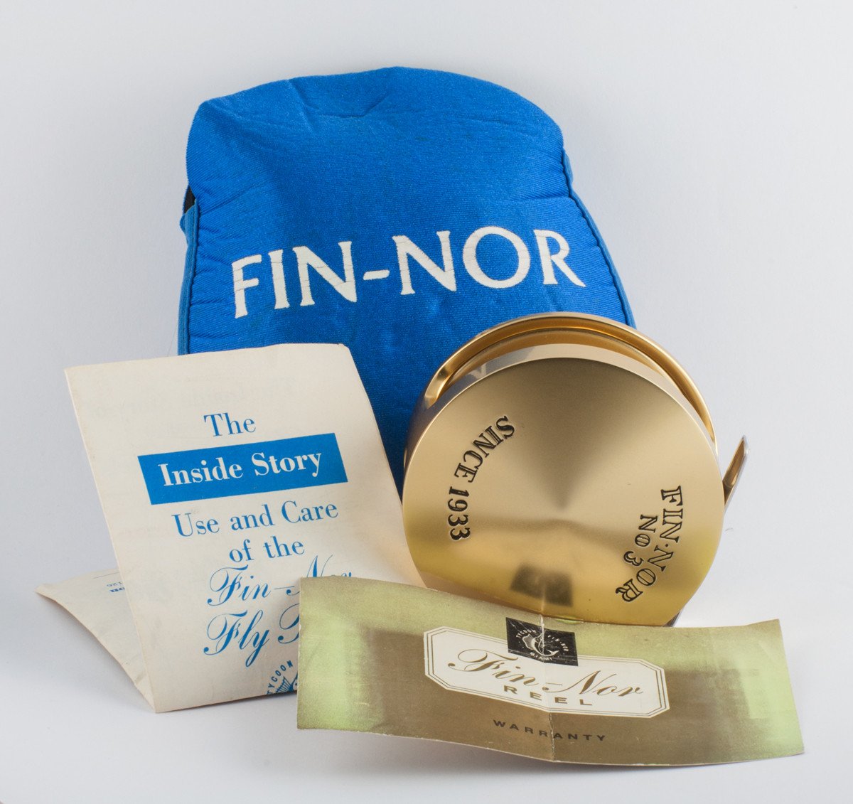 Fin-Nor No. 3 Direct Drive Fly Reel - Spinoza Rod Company