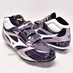 テラゴン選手 ミズノプロ オーダー スパイク マジックベルト CQソール