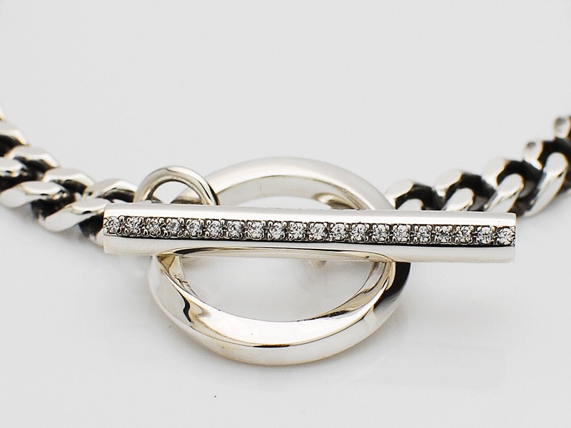 BILLOW BRACELET/Clear/GARDEL（ガーデル） - DEFI - シルバー