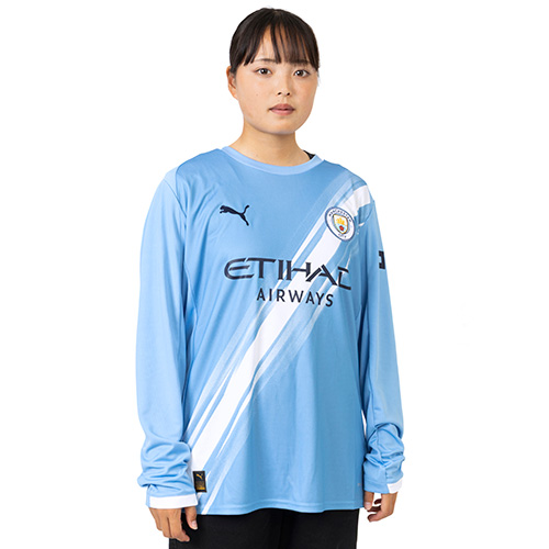 25-26 マンチェスター・シティ HOME 長袖ユニフォーム／サッカー