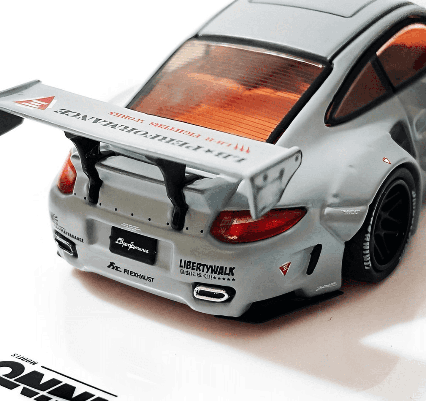 1/64スケール INNO Models「997 LIBERTY WALK」 (マットグレー