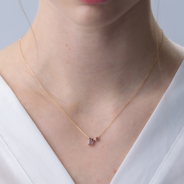 LILAC LINKS NECKLACE(2JN1055)K10 ネックレス｜スタージュエリー公式