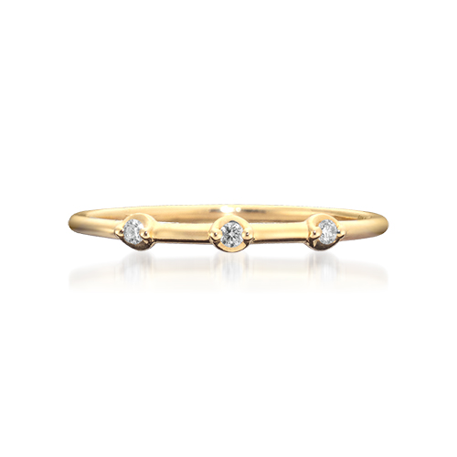 DIAMOND SKINNY RING(2JR0597)K10 リング｜スタージュエリー公式