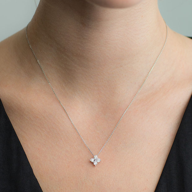 BRIGHTEST STAR DIAMOND NECKLACE(LL)(1XN0689)Pt950 ネックレス