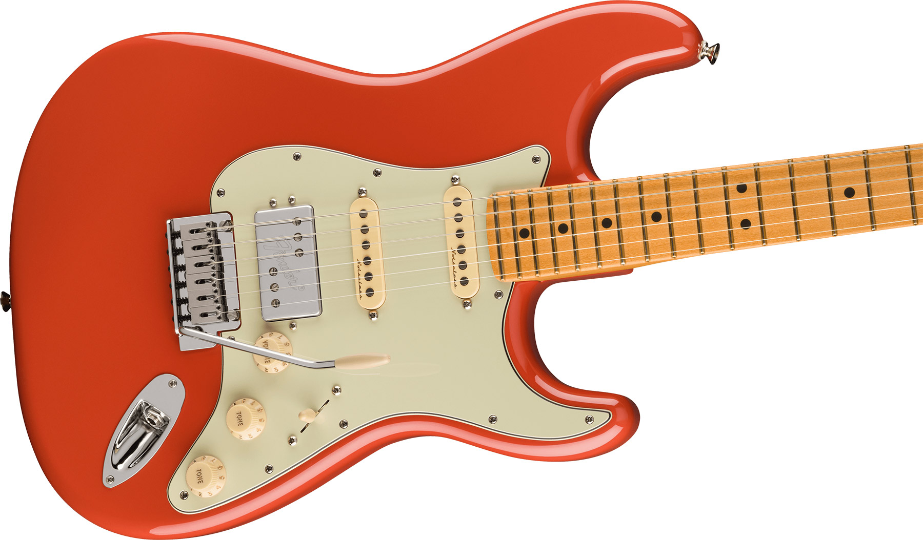 Fender Player Stratocaster Plus HSS (MEX, MN) - fiesta red Str