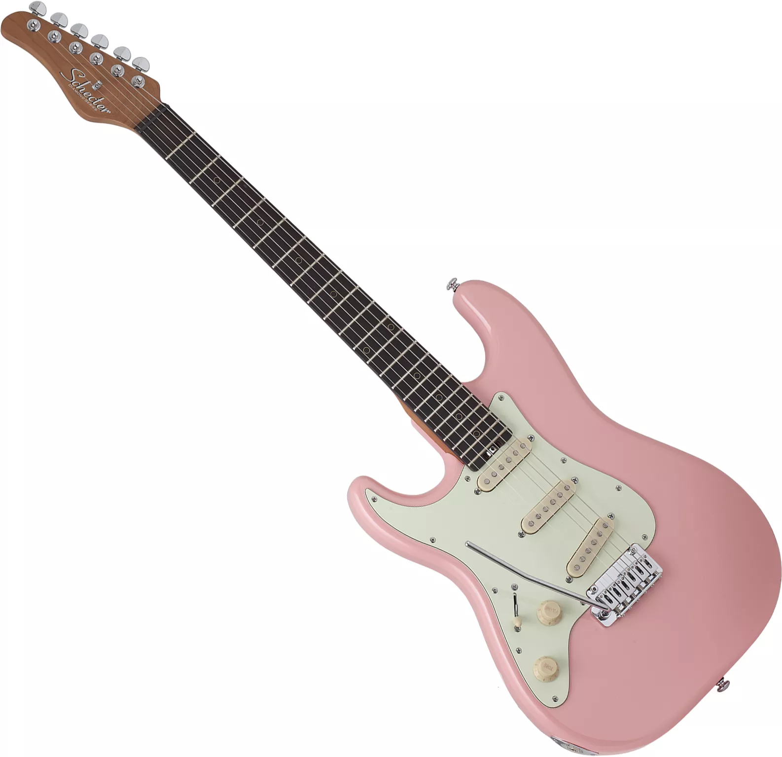 Schecter Nick Johnston Traditional Left Hand - atomic coral Left