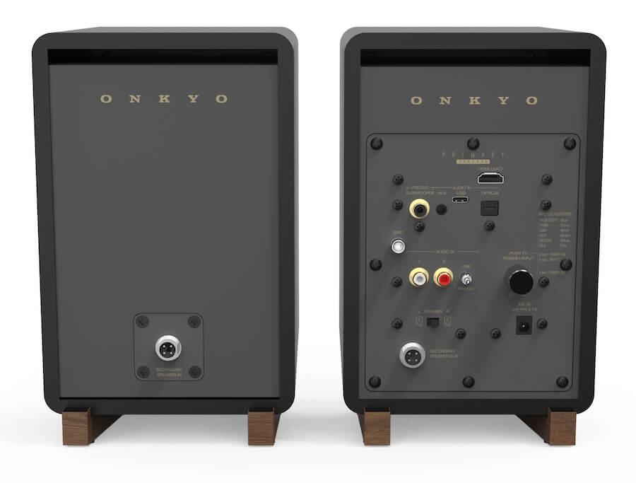 Onkyo Creator GX-10DB and GX-30ARC: Powerful active desktop speakers