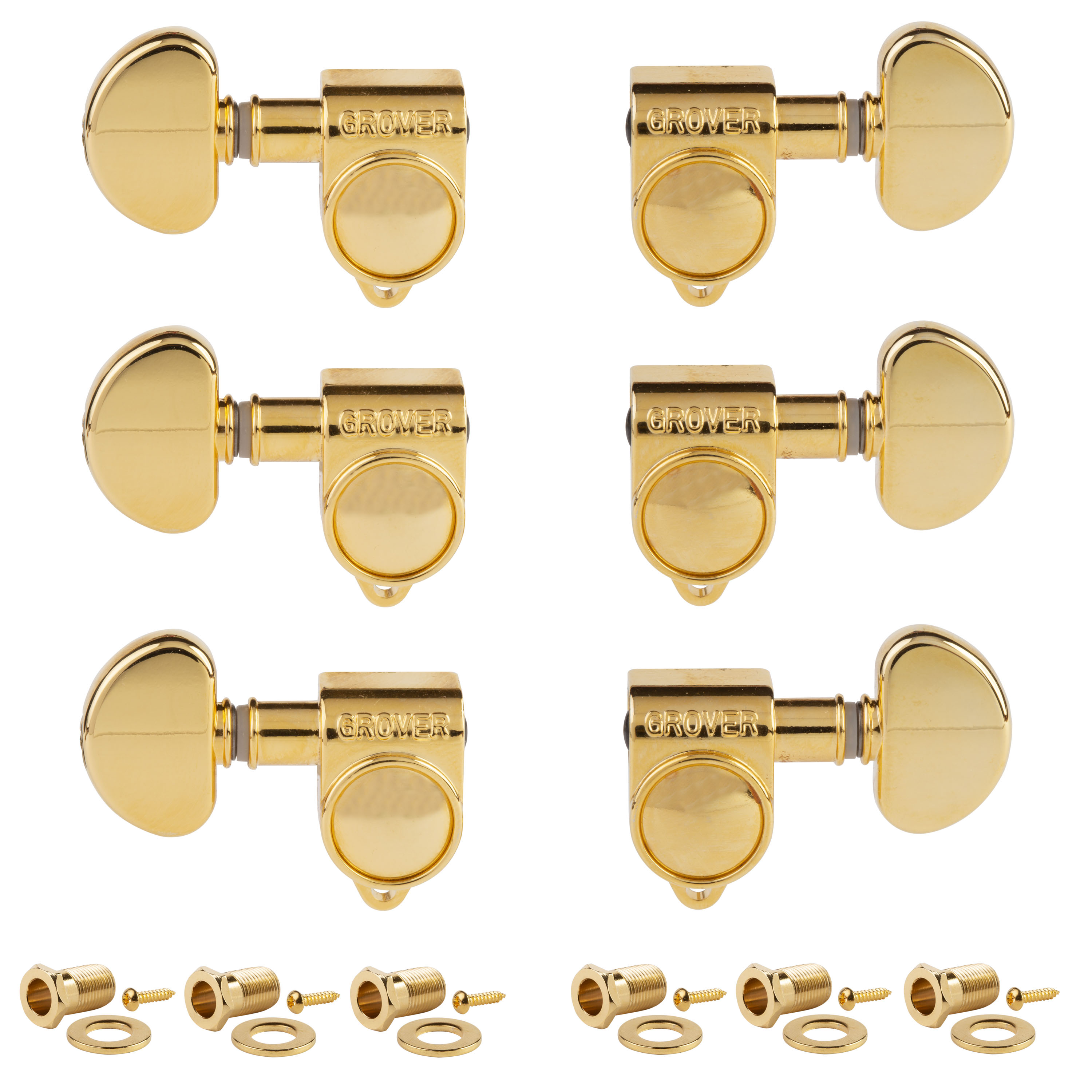 Grover Original Locking Rotomatics (106 Series) 3+3 Tuners - StewMac