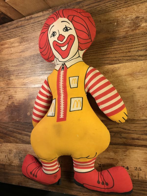 McDonald's Ronald Pillow Doll ロナルド ビンテージ ピロードール