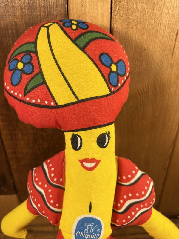 Chiquita Banana Pillow Doll チキータバナナ ビンテージ ピロードール