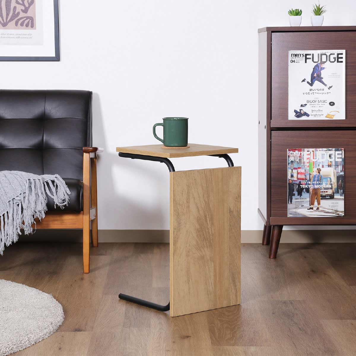 EZBO 2WAYテーブル ナチュラルオーク 小