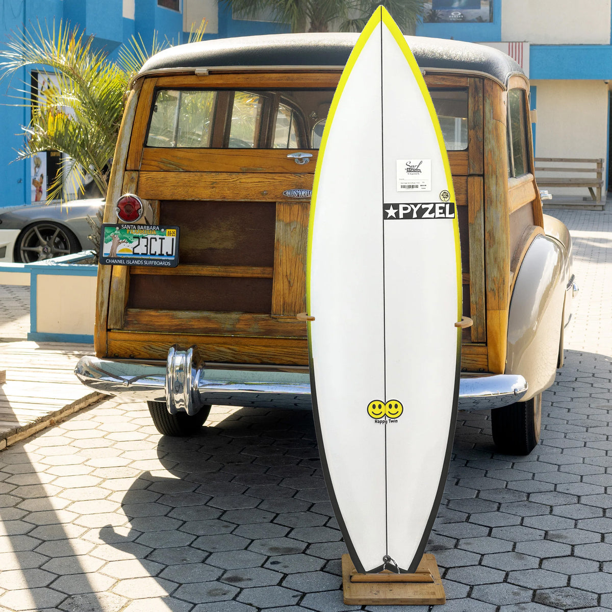 Pyzel Happy Twin 5'8 Surfboard - FCS II - Surf Station Store