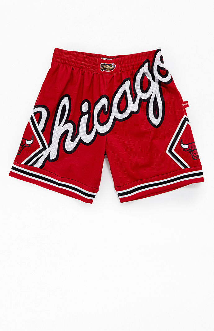 Mitchell & Ness NBA Chicago Bulls Mesh Basketball Shorts | Pacsun