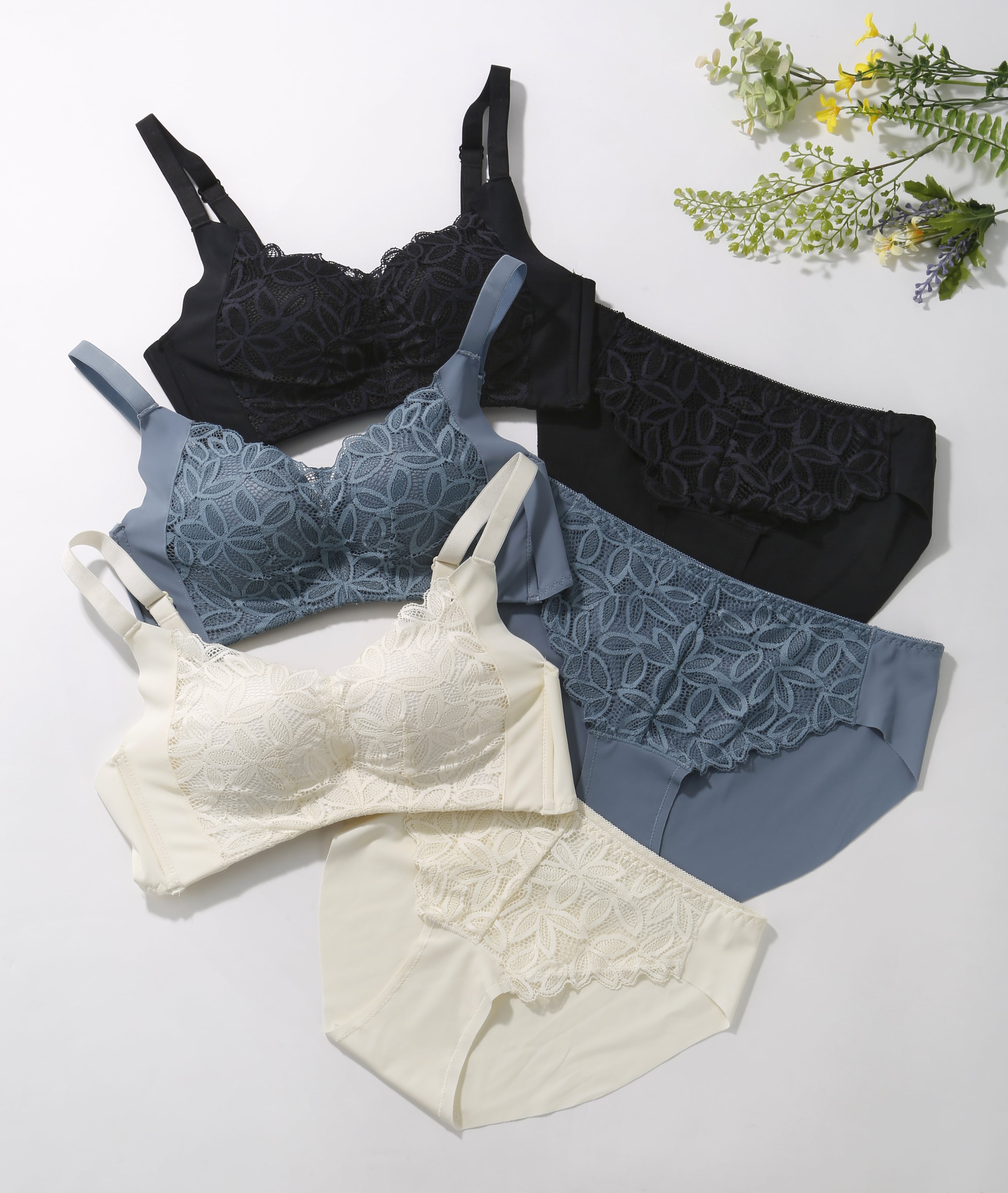 パシオスNet‐公式通販】ブラジャー＆ショーツセット|レディース