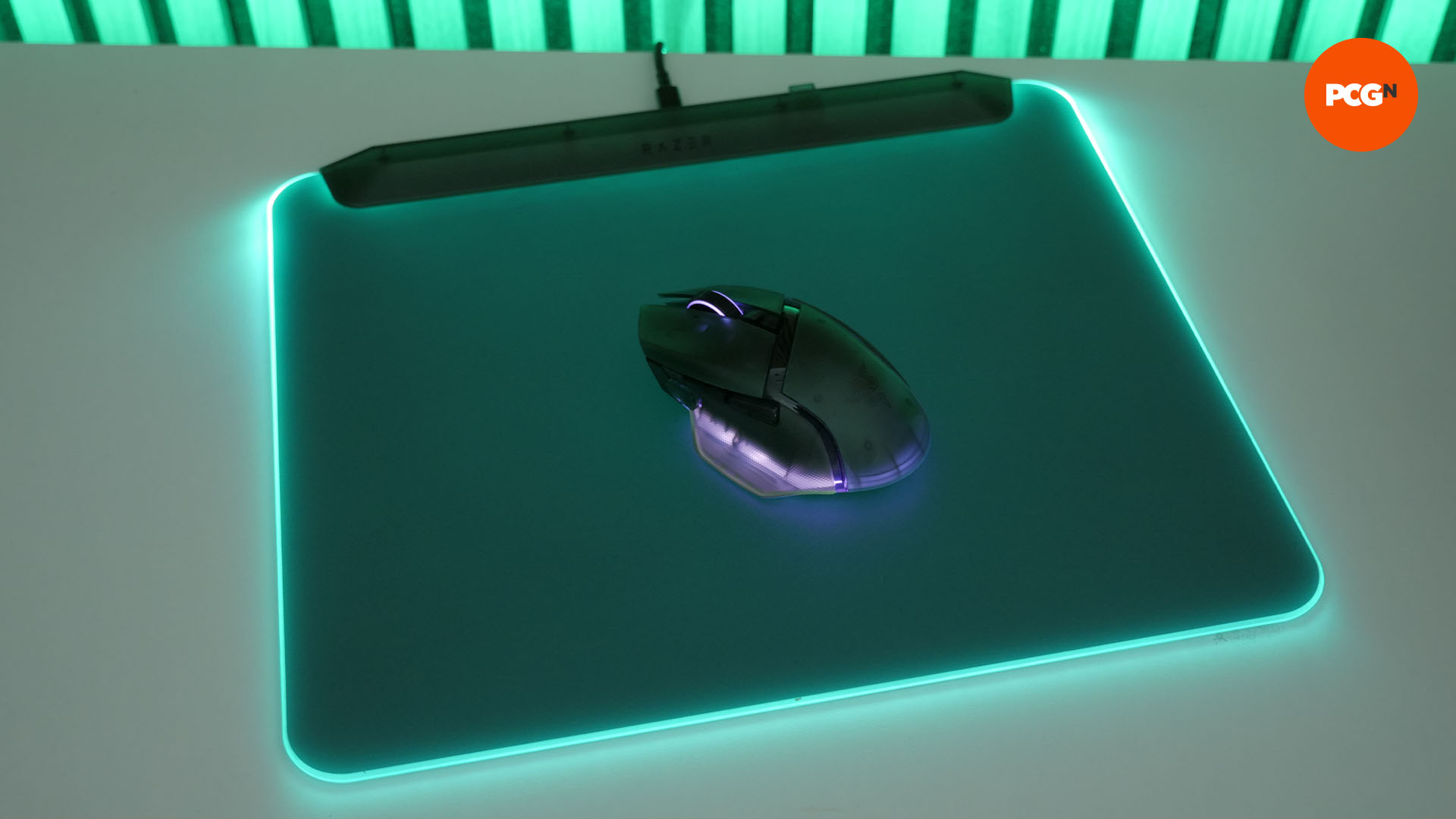 I tried the translucent Razer Phantom Green Collection, and it's