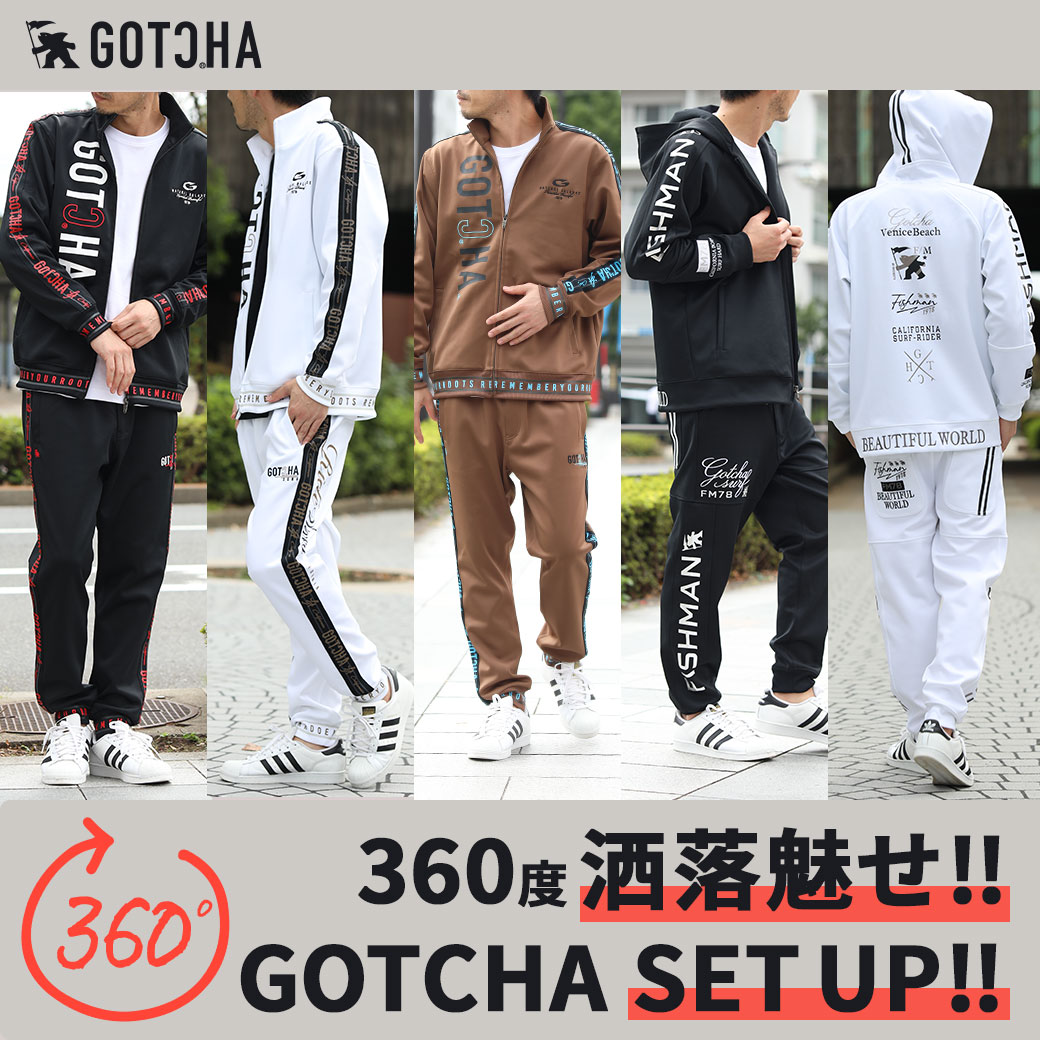 360度洒落魅せ!!GOTCHA SET UP!! | PEET ONLINE STORE