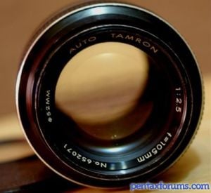 Tamron adaptamatic 105mm F2.5 Lens Reviews - Tamron Lenses