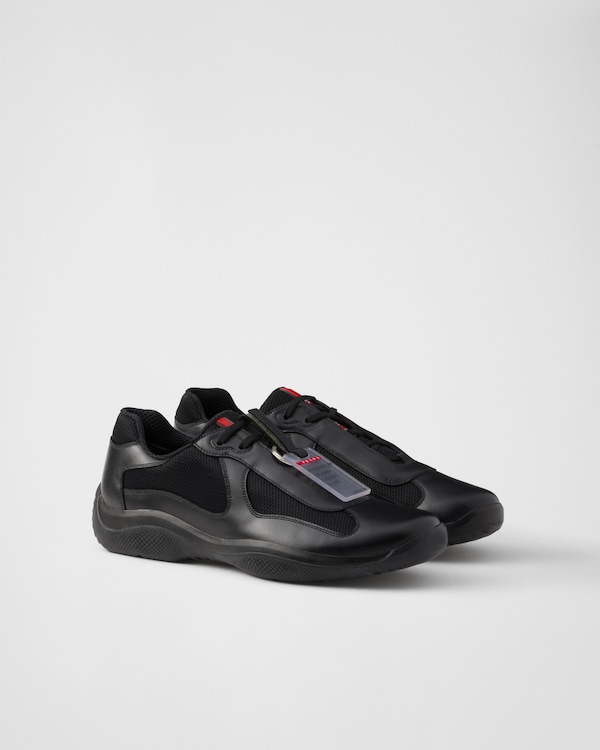 Black Prada America's Cup Original Sneakers | PRADA
