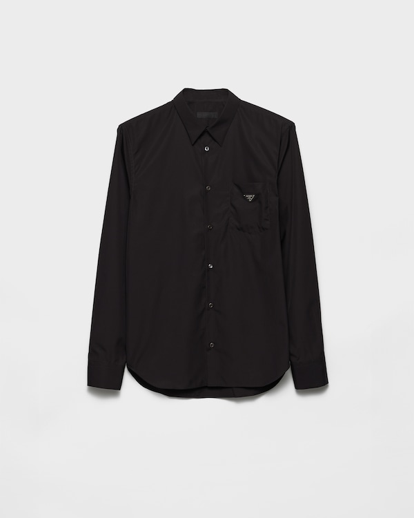 Black Cotton Shirt | PRADA