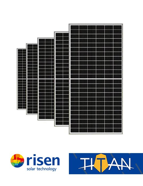Risen 400W Monocrystalline Solar Panels | Tier 1, Durable