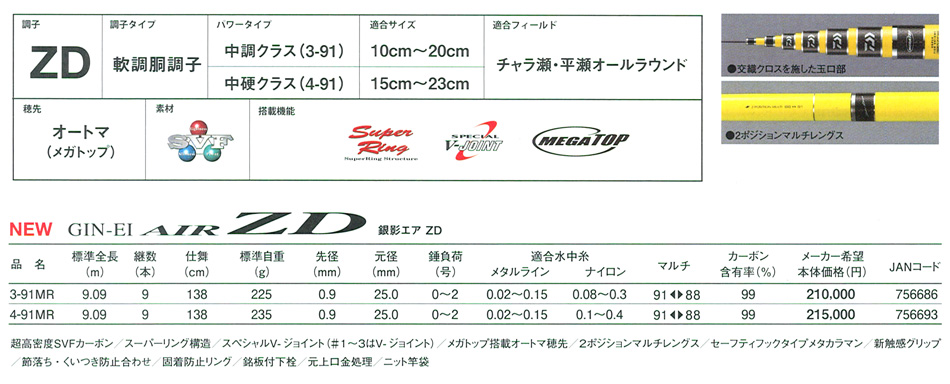 2019鮎イントロフェア/2019鮎イントロフェア/理由あり品 銀影エアZD MR