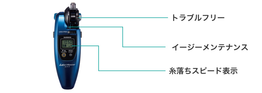 ワカサギ/ワカサギ釣り/リール/【OUTLET】○ レイクマスター CT-T